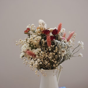 Dried Colorado Wildflower Bundle,Blush Bouquet,Preserved Flowers, Dried Bouquet,Floral Arrangement ,Hand Bundled, Organic, All Natural