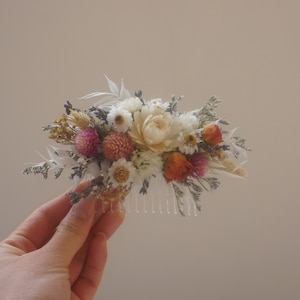 Colorful Pink Blush Purple Plum Lavender Headpiece / Boho Flower Crown