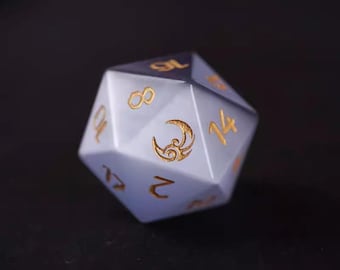 Cats Eye Gemstone Dice Set,Polyhedral Dice for Dungeons and Dragon