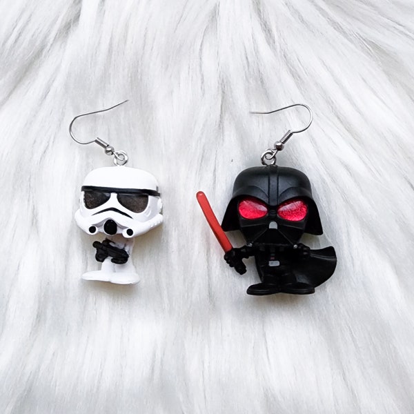 Darth Vader / Stormtrooper or one of each Doorable Earrings