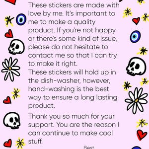 ITYSL Tim Robinson Sticker: Handmade Water-Resistant Laptop Decal, dishwasher safe image 12