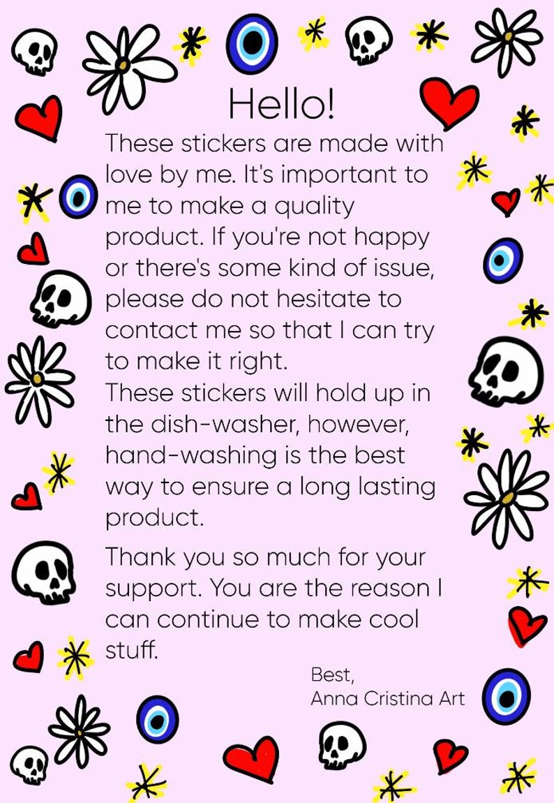 ITYSL Tim Robinson Sticker: Handmade Water-Resistant Laptop Decal, dishwasher safe image 12