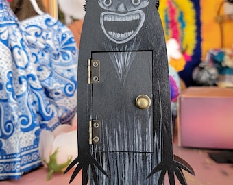 Handmade Babadook Decoration: Horror Art Knick Knack