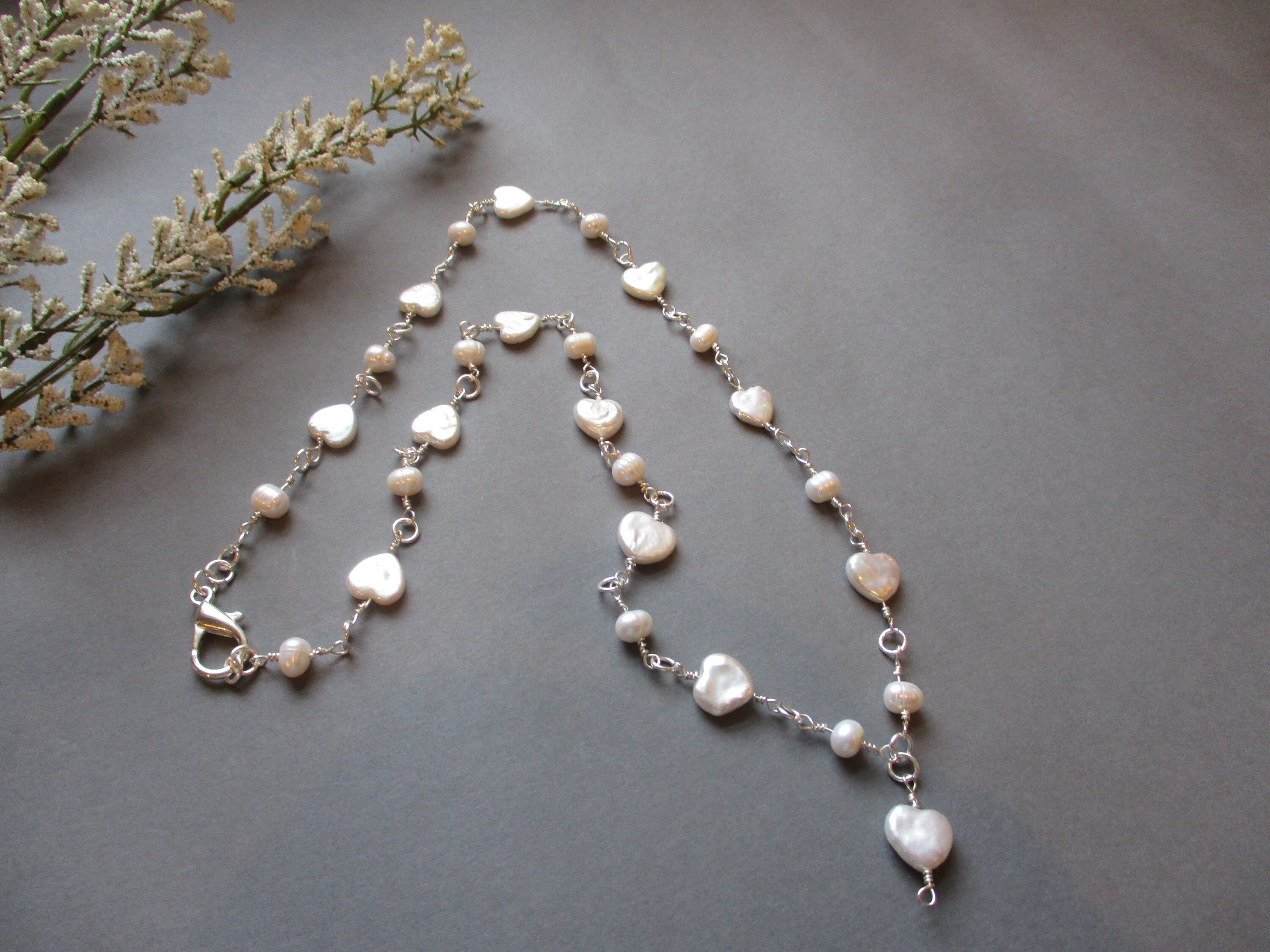 Genuine Freshwater Cultured Pearls Necklace 