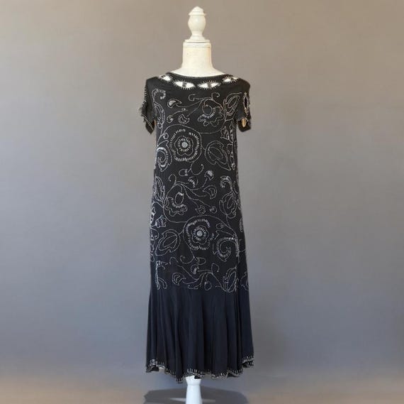 drop waist gatsby dress Drop Waist Dress - '20s, '60s, and Now