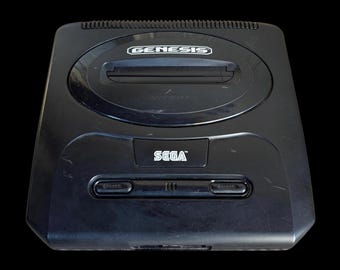 Sega Genesis Model 2 MK-1631 Home Video Game Console Only – TESTED & WORKING – As Is – Vintage 1990s Retro Gaming