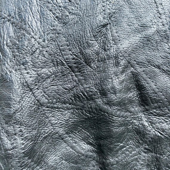 Vintage Patchwork Leather Bomber Jacket by Napoli… - image 4