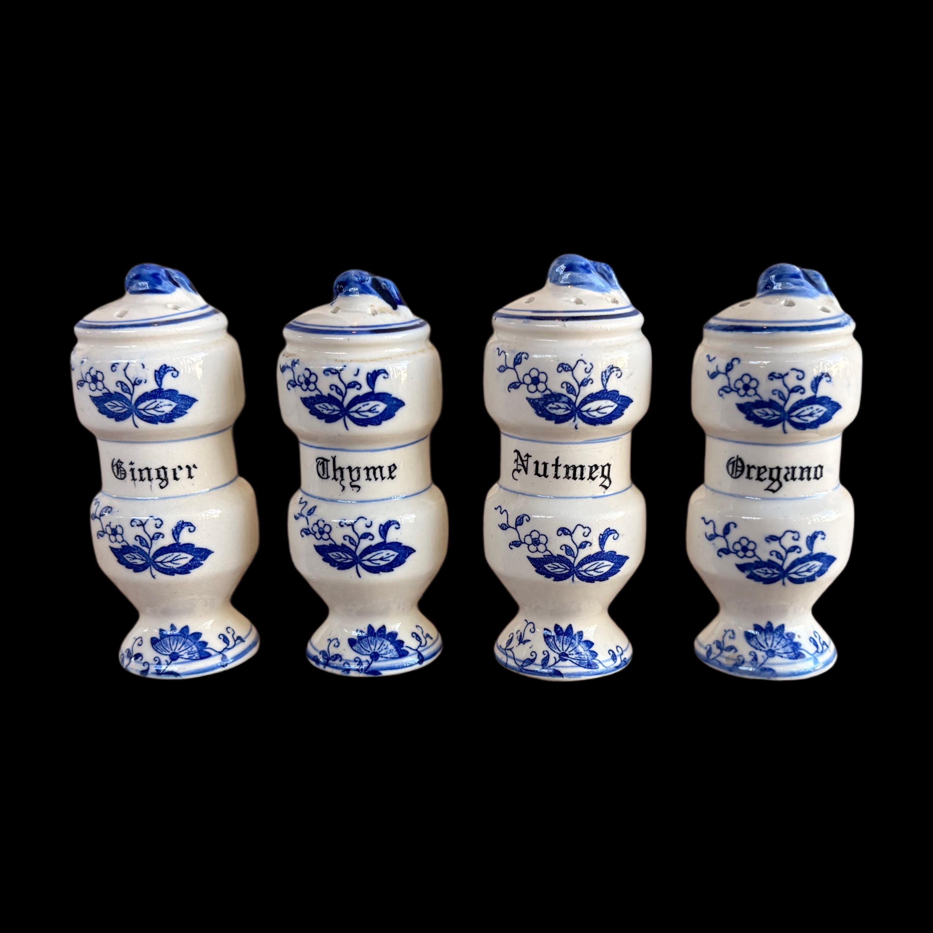 Vintage Blue Onion Blue Danube Delftware Chinoiserie Porcelain