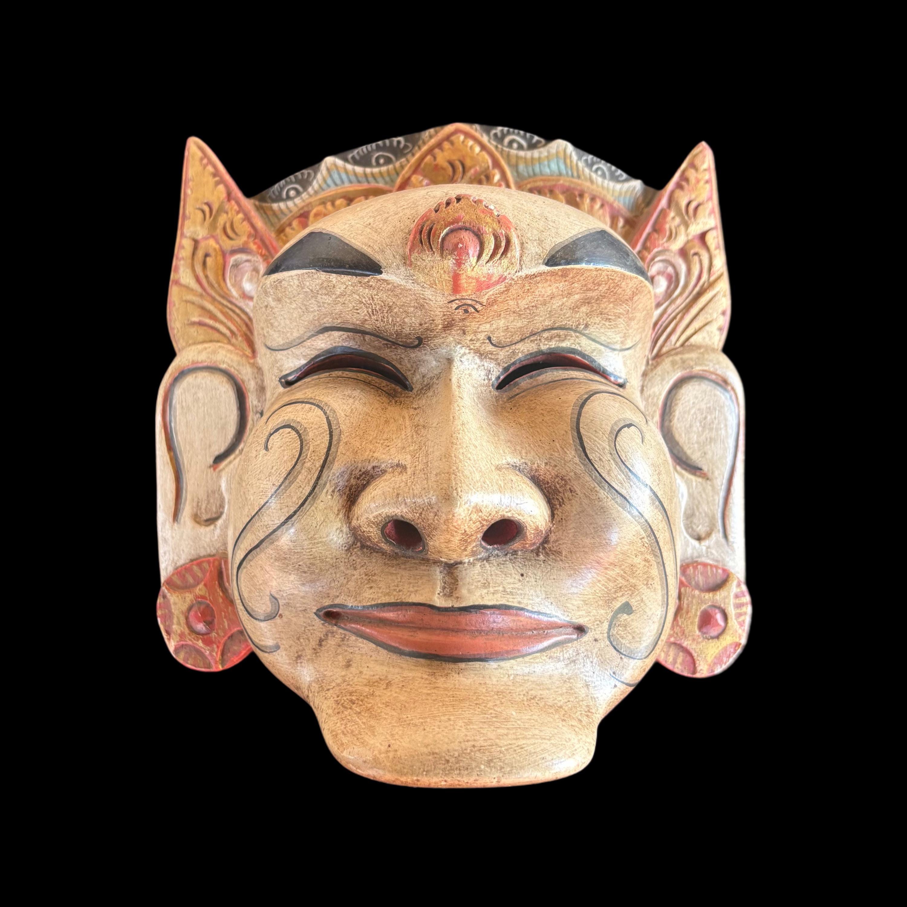 Indonesian wood mask - Etsy 日本