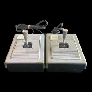 Lot of 2 Magnavox Odyssey 2 OEM Joystick Controllers (UNTESTED) – As Is – Vintage 1970s