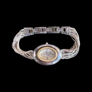 Montre Femme Ecclissi 594 En Argent Sterling, Bracelet Bleu - Occasion