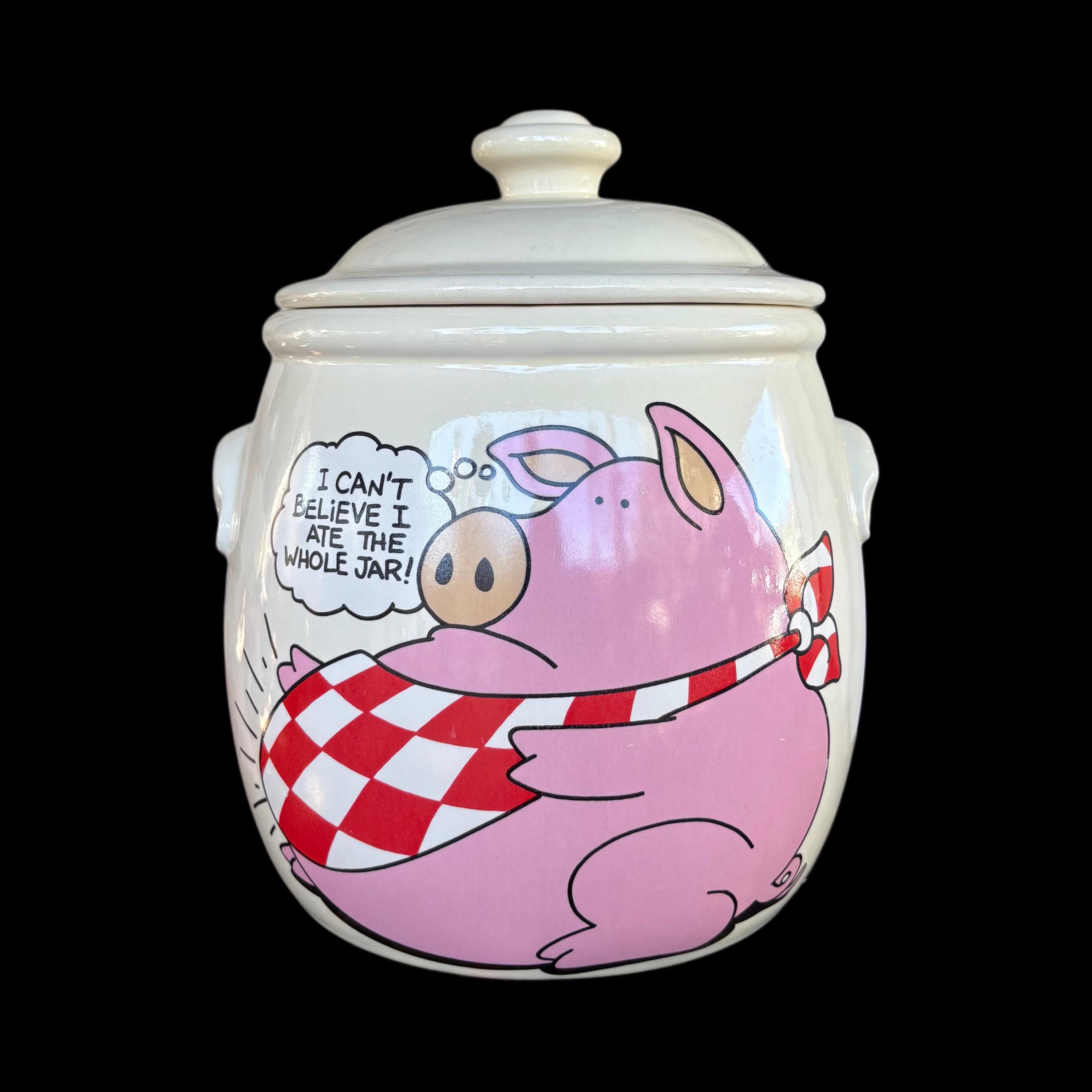 Vintage 1970s Treasure Craft “I Can't Believe I Ate the Whole Jar