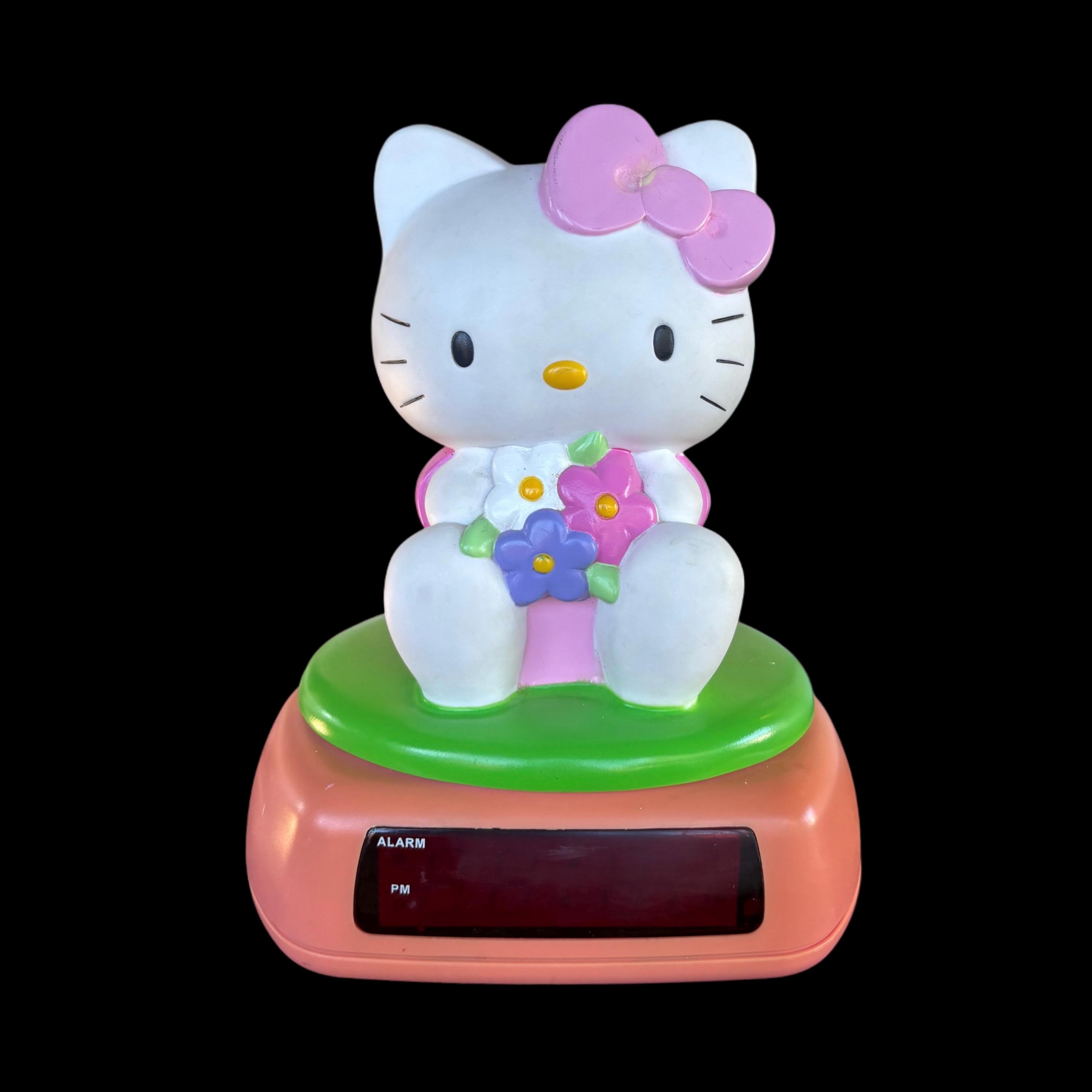 Vintage Y2K Hello Kitty Sanrio Digital Alarm Clock Night Light NL