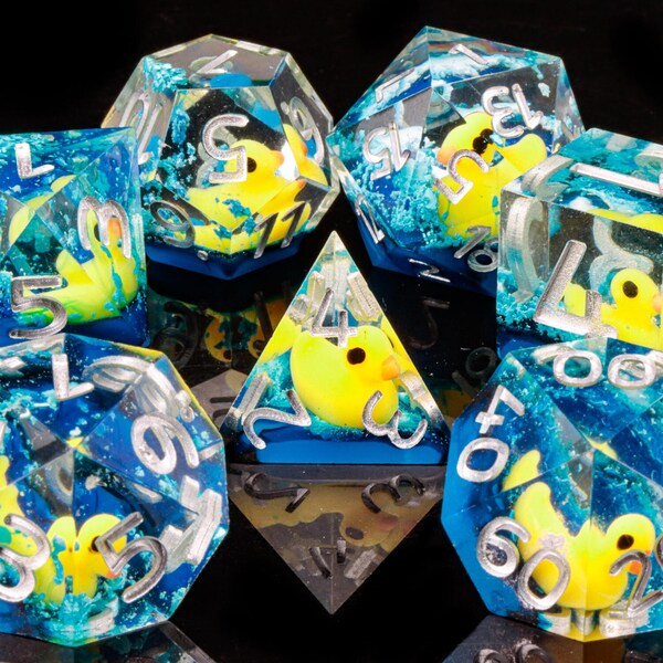 Duck Dnd Dice Etsy
