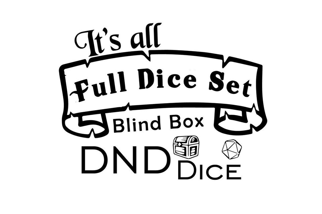 Mystery Dice Blind Bags Mystery Dice Set Dungeons and Dragons Dice 7