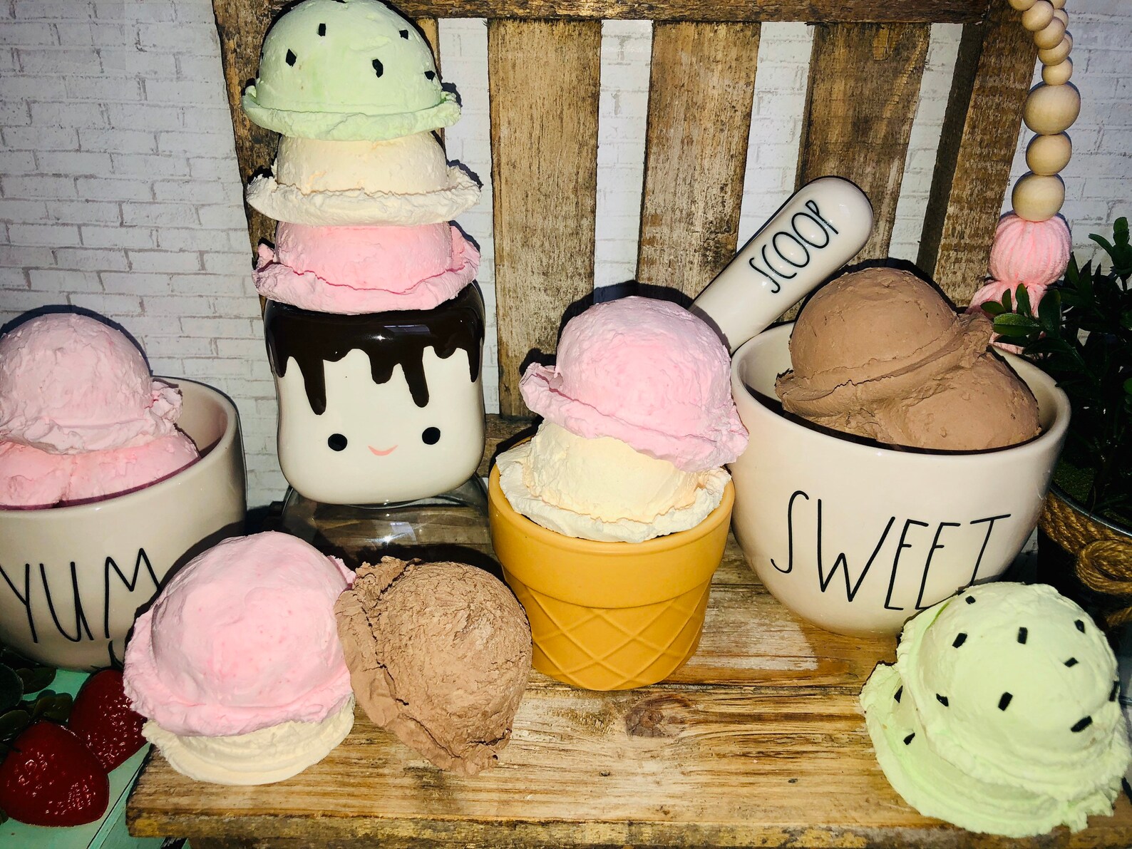 3 Individual Fake Ice Cream Scoops Etsy 3-individual-fake-ice-cream-scoops-etsy