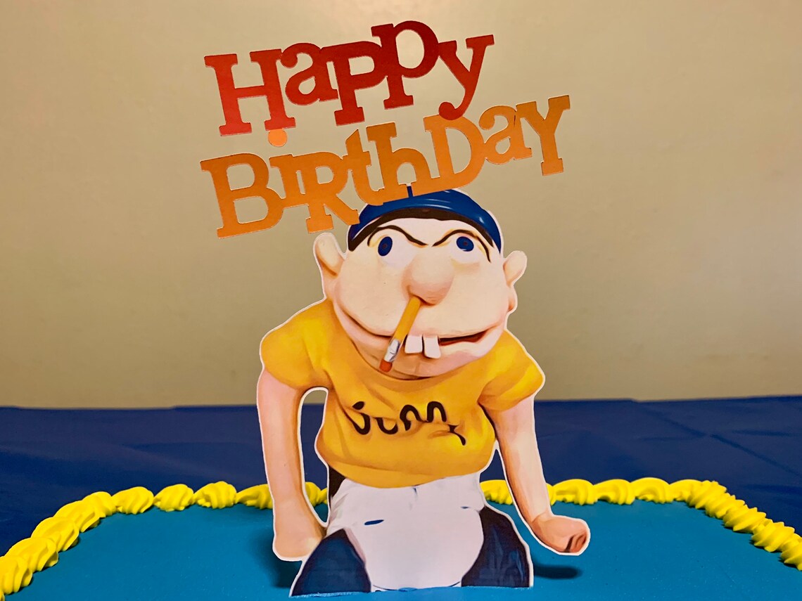 Jeffy Puppet Cake
