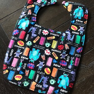 Monsters Baby Bib