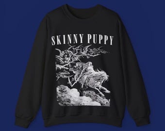 SKINNY PUPPY Tシャツ TOO DARKPARK LIVE Vintage 90's Skinny Puppy Too Dark Park Live Concert Band Tour T