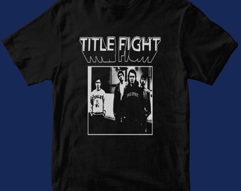 Título Fight Rock Band Camiseta vintage