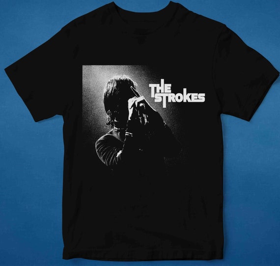 The Strokes バンドTシャツ ブラック The Strokes T Shirt - Etsy