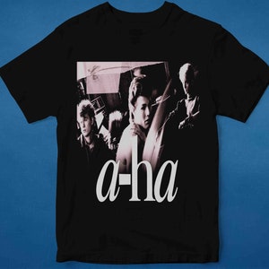 Aha post punk t shirt