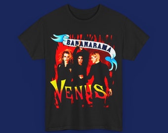 Bananarama Pop Art Tee - Vintage 80s Band Graphic T-shirt - Etsy