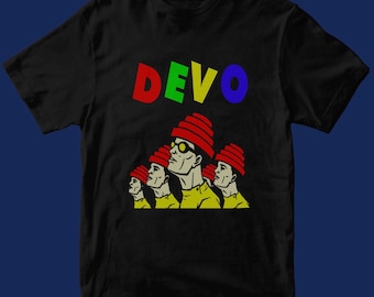 Devo Tshirt punk rock t shirt
