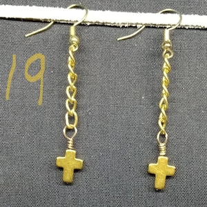 Mixed Metal Crosses on Chains and Hooks