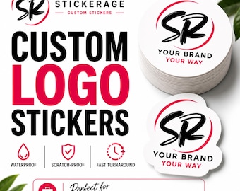Die-Cut Logo Stickers