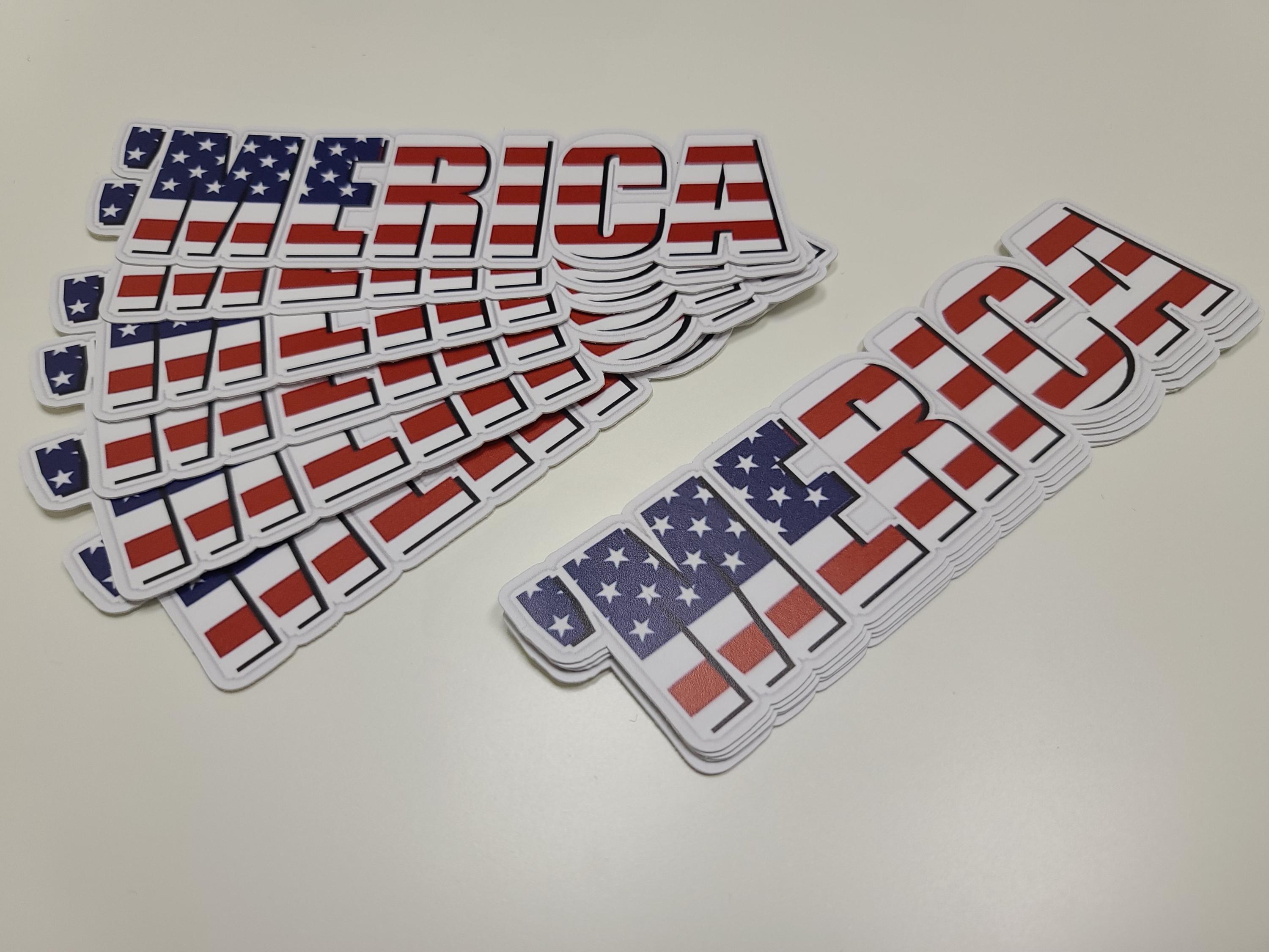 Custom Vinyl Waterproof Stickers Cut Any Shape. Custom Bulk Stickers ...
