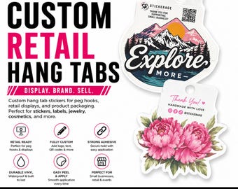 Retail Hang Stickers