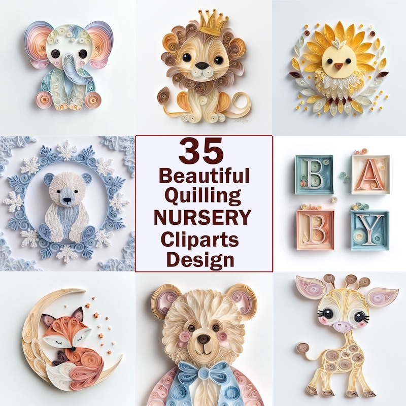 Frame Qulling Design Baby Quilling Frame - Etsy UK