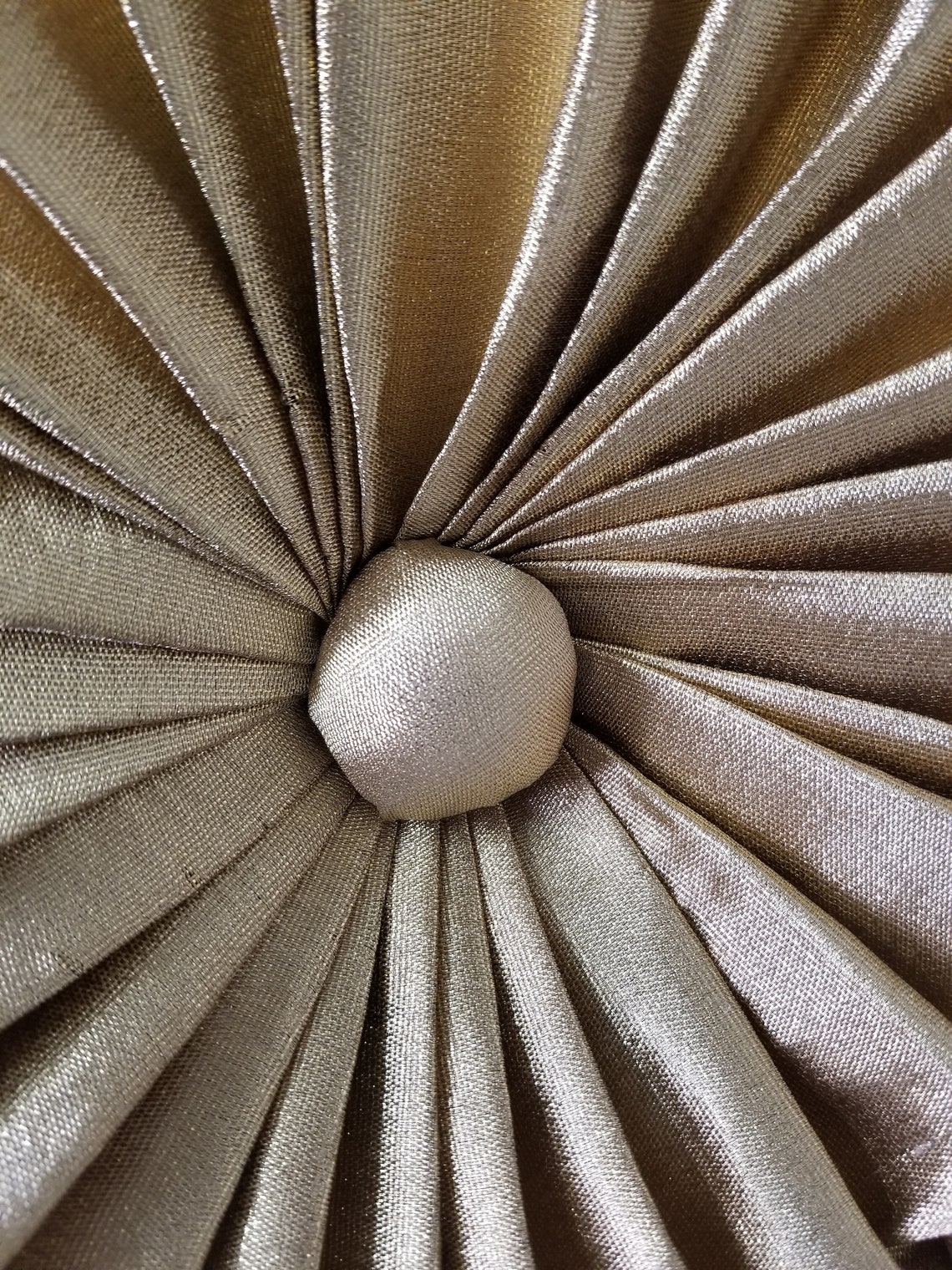 Luxury Gold Round Pillow Round Throw Pillow Decorative Etsy