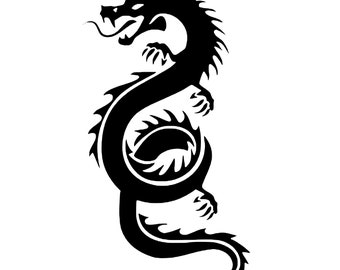 Dragon Sticker Decal for windows, computers, anything with a flat surface