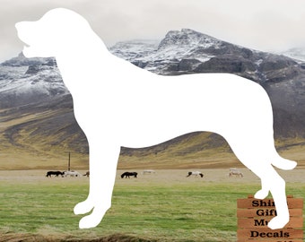 Lab Labrador Decal for windows, computers, anything with a flat surface