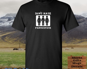 Don't Hate Mitmachen | Tank Tops & T-Shirts
