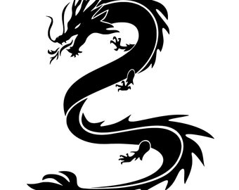 Dragon Sticker Decal for windows, computers, anything with a flat surface