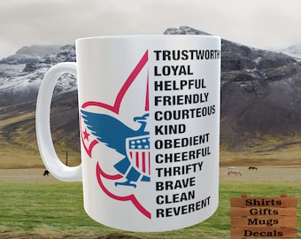 Scout Law, 15 Unzen Kaffee-Tee-Tasse
