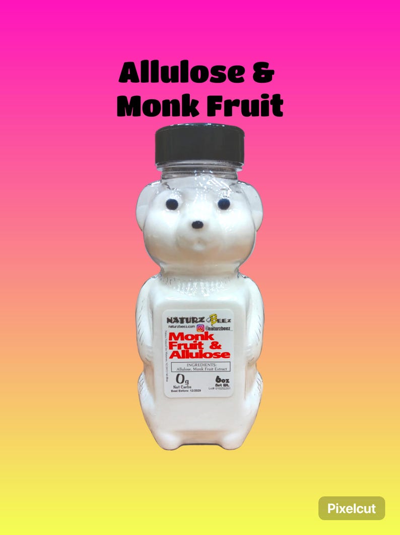 ALLULOSE & MONK Fruit Sugar Zero Calorie Non-GMO Keto Friendly image 8