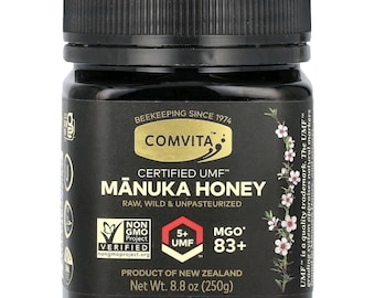 Miel de Manuka MGO 83+ 250 g 8.8 oz NOUVELLE-ZÉLANDE Miel de Manuka 5+ Comvita