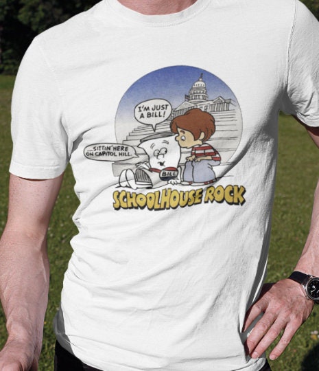 Discover SchoolHouse Rock Shirt I'm Just a Bill Shirt Reproduction Shirt