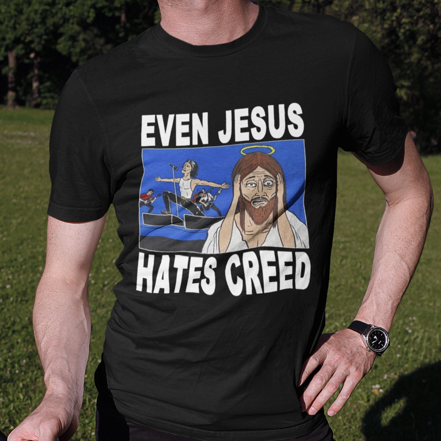creed band t shirt