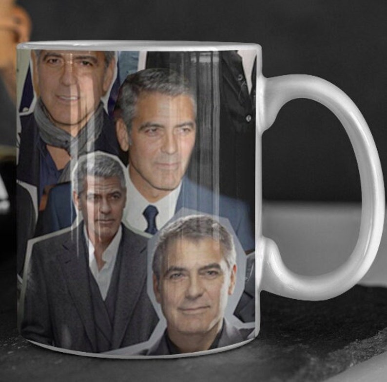 Clooney Mug Custom Mug 11 or 20 Oz Clooney Etsy