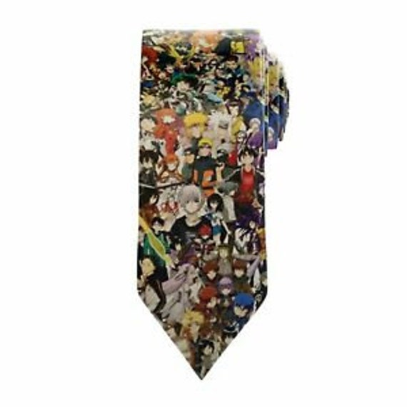 Anime tie Anime Necktie | Etsy