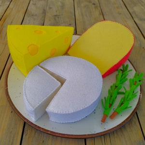 Spielzeug Filz Käse Set Käse Weihnachtsgeschenke für Kinder