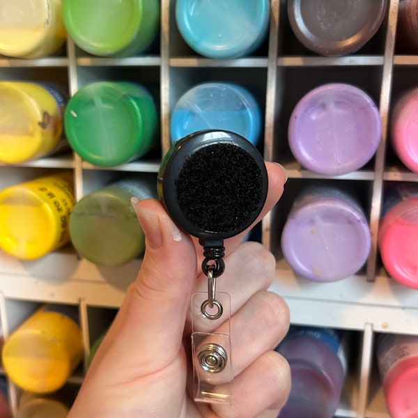 Velcro Badge Reel Toppers Etsy