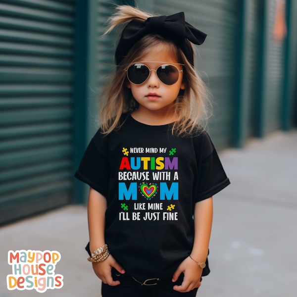 Cute Autism Kids Shirt for Autism Awareness T-Shirt for Girls Neurodivergent Inclusion Shirt for Toddler Boys