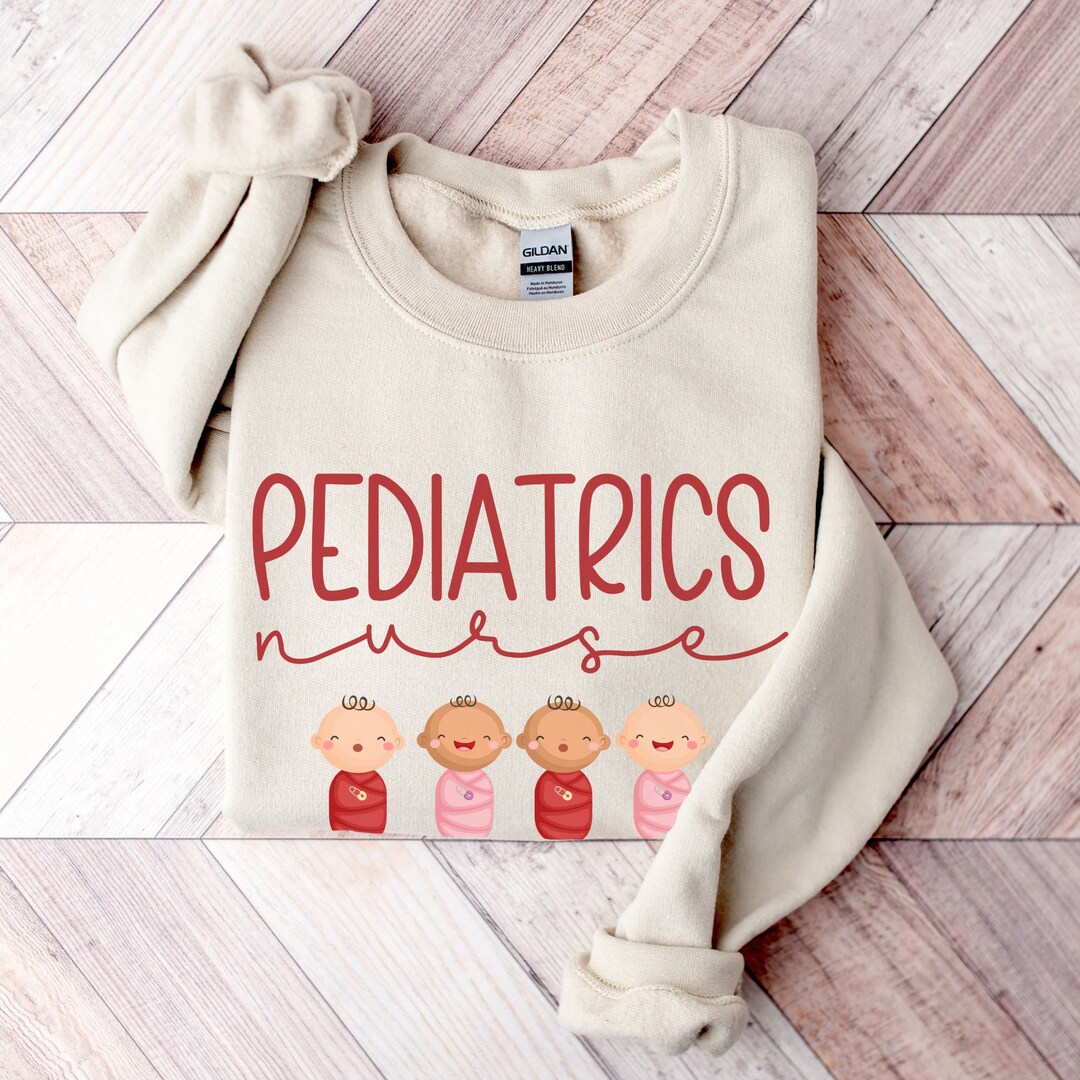 Pediatric Nurse Valentine Sweatshirt, PEDS Nurse Sweatshirt, PEDS Crewneck, Pediatrics Nurse RN