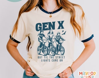 Gen X TShirt for Women, Born in the 70s Shirt, Generation X T-Shirt for Birthday Gift, Gen X TShirt, Generation X Shirt,